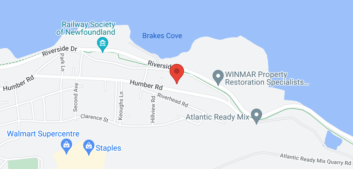 map of 227 Humber Road